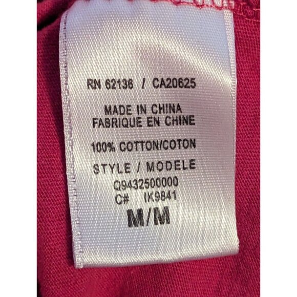 Vintage Y2K Sequin Guess Women's Size Medium Pink Shirt - Picture 5 of 10